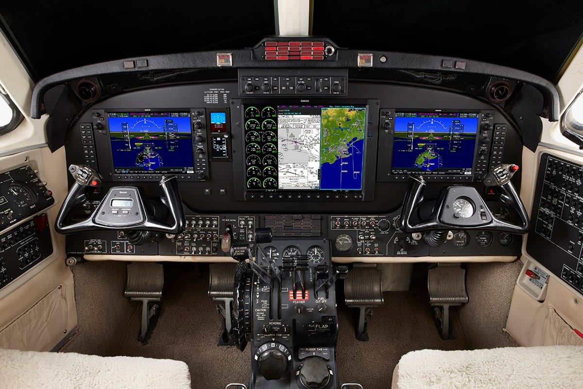 Garmin G1000 NXi Split Screen