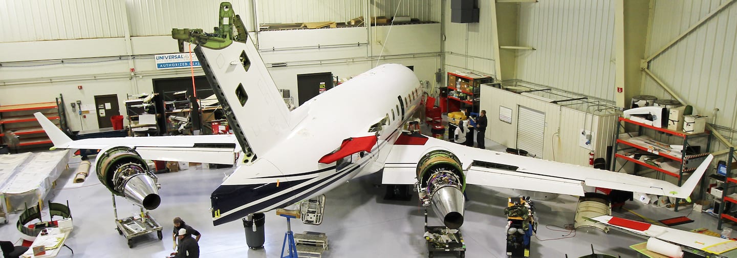 Elliott Aviation Completes 7,800 Cycle Inspection on Challenger 604
